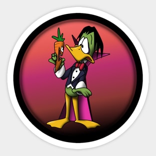 Duckula vs a Carrot Sticker